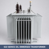 S22 Yağlı Tip Trafo Oksijensiz Bakır Sarma 30KVA - 2500KVA 3KV 11KV Alçak Gerilim 400V Enerji Tasarruflu 50Hz