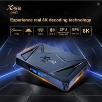 Boîtier TV OEM ODM X96Q PRO+ avec logo personnalisé, interface utilisateur personnalisée, micrologiciel personnalisé, préchargement d'APK, BT, double Wifi, lecteur multimédia 4K