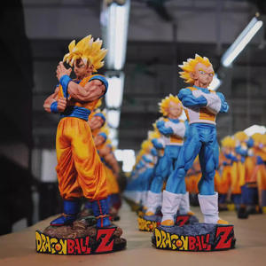 Classique <span class=keywords><strong>Dbz</strong></span> Figurine 2 pièces/ensemble résine Goku végéta Statue Action modèle Figurine <span class=keywords><strong>Dbz</strong></span> Collection jouet artisanat - Product Image 3