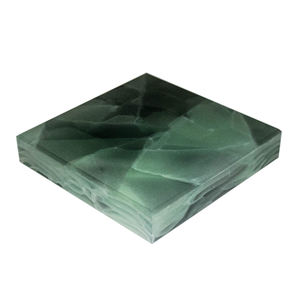 Tuile <span class=keywords><strong>en</strong></span> faux marbre poli <span class=keywords><strong>en</strong></span> géode d'améthyste pour plan de travail, mur et sol, verre de jade - Product Image 5