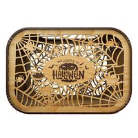 Personnalisé Halloween En Bois Fantôme Famille Logo Ornements Fantôme Atmosphère Décoration Murale Pendentif pour Fournitures De Vacances