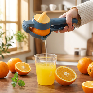 Exprimidor Manual de Frutas con Mango Largo, Ahorra Esfuerzo, Exprimidor de Limones y Naranjas para el Hogar, Cocina, Restaurante, Venta al por Mayor - Product Image 2