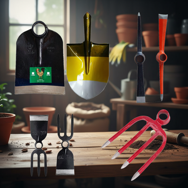 Direct Sale Products African Agricultural Tools Hoes for Plowing Garden Pickaxe Manganese Steel Shovels and Shovel Head