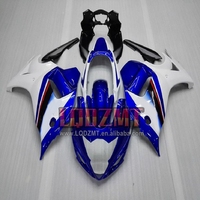 Kit de carrosserie bleu d'usine pour SUZUKI KATANA GSXF 650 GSX 650F GSX650F 2008 2009 2010 2011 130No.0 GSXF650 GSXF-650 12 13 14 Carénage