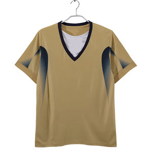 เสื้อฟุตบอลเด็กผู้ชายขายส่งปี 2025 ผ้าฝ้าย 100% ป้องกันแบคทีเรีย กันน้ำ ระบายอากาศ แห้งเร็ว แบบสั้น ทุกทีม - Product Image 1