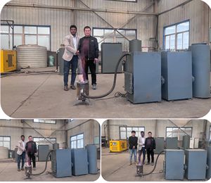 ガス発生装置木材ガス発生器バイオマスバーナーペレットストーブシンガスガス化装置殻から発電 - Product Image 3