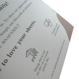 Thank You for Your Purchase <strong>Small</strong> <strong>Order</strong> Business Card <strong>Printing</strong> Package Inserts with Free Custom Design Paper Cards - Product Image 3