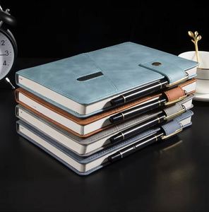 Agenda en cuir PU avec logo promotionnel 2025 pour le bureau, l'école, les cadeaux, les carnets - Product Image 6