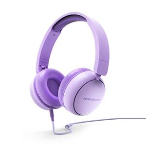 Auriculares UrbanTune con diadema (100% plástico reciclado, cable desmontable, micrófono, asistente de voz) Morado - Product Image 1