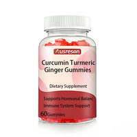 Gummies OEM Ausreson Curcumine Curcuma Gingembre : Soutien Hormonal et Immunitaire