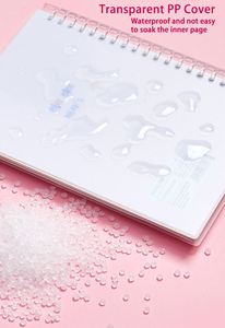 New Design Waterproof PP Binder Spiral Notebook Agendas Custom Journal Monthly Weekly Planner - Product Image 2