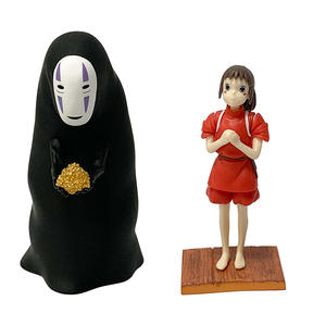 Figurine d'Anime Spirited Away PVC Figuras De Anime Statue Collect Model Toy Doll <span class=keywords><strong>Ogino</strong></span> <span class=keywords><strong>Chihiro</strong></span> No Face Man - Product Image 1