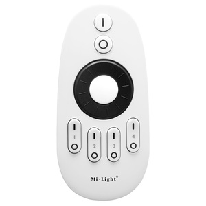FUT006 <span class=keywords><strong>Milight</strong></span> <span class=keywords><strong>Miboxer</strong></span> Télécommande à 4 Zones avec Roue Rotative pour Réglage de la Luminosité et de la Température des Couleurs - Product Image 1