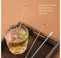 Shaker à cocktails en acier inoxydable 304, 19,5 cm, design simple pour le mélange de café, yaourt, miel, Rio/cocktails