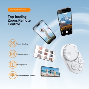 Control Remoto Inalámbrico TELESIN para Teléfono Móvil con <span class=keywords><strong>Zoom</strong></span>, Control Remoto para Selfies con Una Tecla y Control Remoto con Rueda <span class=keywords><strong>de</strong></span> <span class=keywords><strong>Zoom</strong></span> - Product Image 5