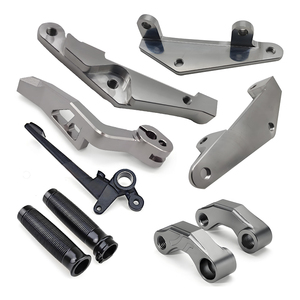 خدمات تصنيع CNC وقفة واحدة لملحقات وقطع غيار الدراجات النارية البلاستيكية من الفولاذ المقاوم للصدأ - Product Image 1