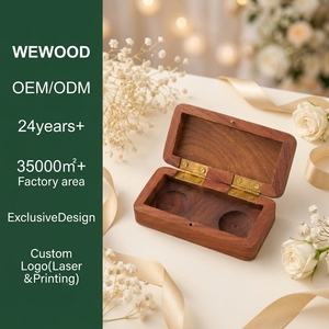Vietnam Double <b>Ring</b> <b>Box</b> Rustic Vintage Solid Wood rectangle Jewelry Storage <b>Box</b> Engraved Wooden <b>Ring</b> Case <b>Box</b> for Wedding - Product Image 5