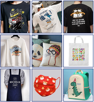 Machine d'impression DTF automatique pour T-shirts 60CM, imprimante jet d'encre double tête XP600 I1600 I3200, transfert PET 24 pouces, impression A1 220V
