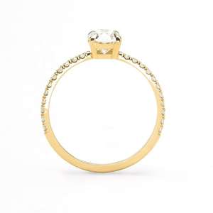 Gemnel ucuz 925 ayar gümüş altın vermeil düğün band narin takı açacağı elmas yüzük - Product Image 4