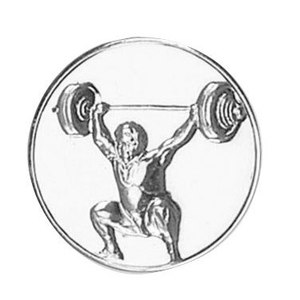 Dischi per Bilanciere in Acciaio da 20kg per Powerlifting, D=25mm, Piastra con Impugnatura, Piastra Bumper per Allenamento, Logo Personalizzabile - Product Image 1