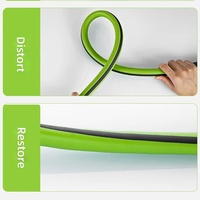 Tuyau d'arrosage de jardin tressé en PVC à bas prix, léger et portable, pour le nettoyage du jardin, le bain des animaux, l'irrigation agricole, en vrac