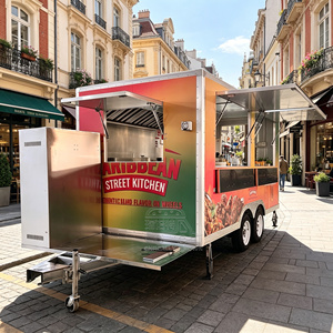 Pizza Food Trailer Vintage Food Trailer Food Trailer Equipment Food Trailer Cabinets <b>Bakery</b> Food Truck Trailer - Product Image 1