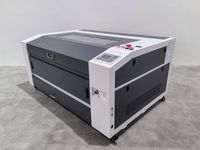 Livraison Gratuite RECI 1060 9060 Machine de découpe et gravure laser CO2 Ruida refroidie par eau pour MDF, bois, cuir, caoutchouc, acrylique, pierre
