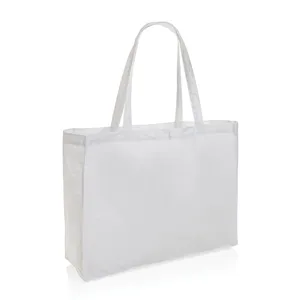 Bolsa de compras de algodón reciclado Impact Aware, accesorios ecológicos - Product Image 1