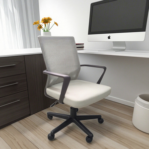 <span class=keywords><strong>เก้าอี้</strong></span>สำนักงานพลาสติกปรับระดับได้ตามหลักสรีรศาสตร์ รุ่นคอมฟอร์ท โมเดิร์น พร้อมที่วางแขนปรับได้ ฐานหมุนได้ - <span class=keywords><strong>เก้าอี้</strong></span>เรียนราคาประหยัดที่ดีที่สุด - Product Image 1