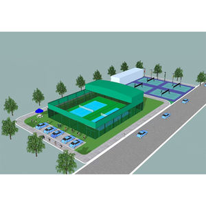 Hot Sale Steel Structure PVDF Folding Push Pull Sunshade Shelter Roof <b>Canopy</b> for Sports Court Marquee Stadium Roof <b>Tent</b> - Product Image 1