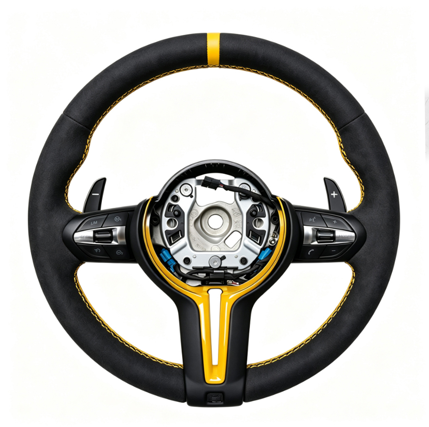 Yellow+Leather Frame+Paddle