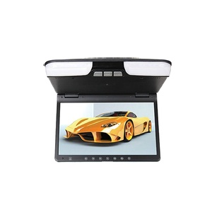 15,6 polegadas veículos fabricantes telhado montagem carro media player teto sobrecarga flip down monitor LCD para todos os carros