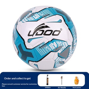 Balón de Fútbol para Adultos y Niños, Tamaños 4/5, Cuero PU Antiexplosión, Cosido a Máquina, Personalizado, Sensación en el Pie para Entrenamiento Juvenil - Product Image 3