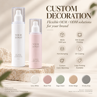 Lotion Visage Polyvalente Hydratante Émulsion Soin Solaire Flacon Pompe PET 150ml 250ml 300ml Soins Personnels Quotidiens