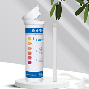 Bandelettes de test de plomb Wancheng Biotechnology, 100 bandelettes, résultats rapides, détection de la qualité de l'eau, utilisation domestique - Product Image 1