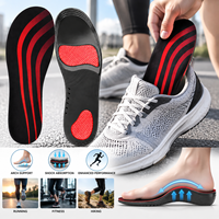 Semelles orthopédiques robustes avec soutien de la voûte plantaire pour pieds plats, fasciite plantaire, la marche et les bottes de travail