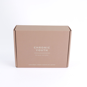 Bán buôn màu nâu Cookie bánh cửa hàng vận chuyển bao bì hộp với khay bên trong - Product Image 6