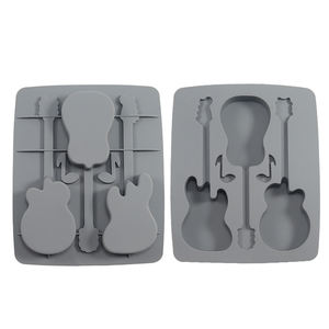 Moldes de Silicona 3D para Hornear Pasteles con Forma de <span class=keywords><strong>Guitarra</strong></span>, Grado Alimenticio - Product Image 4