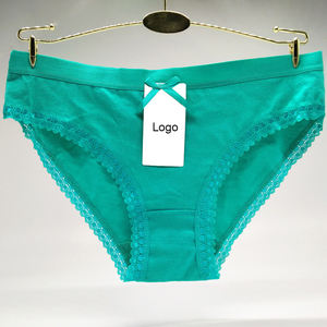 12 قطعة = دفعة واحدة للنساء الشابات مثير تنفس ناعم رقيق القطن فتاة مع القوس - Product Image 2