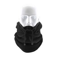 Cagoule streetwear personnalisée avec logo imprimé, en polaire, masque facial coupe-vent pour temps froid, cagoule épaisse