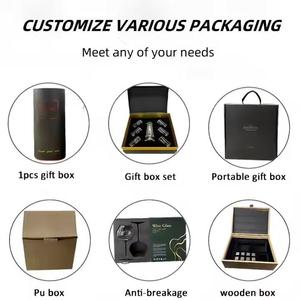 Juego de Vasos de Vidrio Pintados a Mano, Libres de Plomo, con Diseño de Cerezas, Varios Estilos Disponibles, para Café, Cócteles, Vino, Regalo para Bodas y Fiestas - Product Image 6