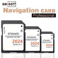 Navegación de coche con mapa SMIOST Navi para Mitsubishi A450 Pajero L200 Outlander Phev Micro sistema GPS tarjeta SD Android Uso automotriz