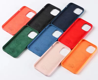 Coque de téléphone en silicone liquide animée et originale, adaptée aux coques de téléphone avec logo