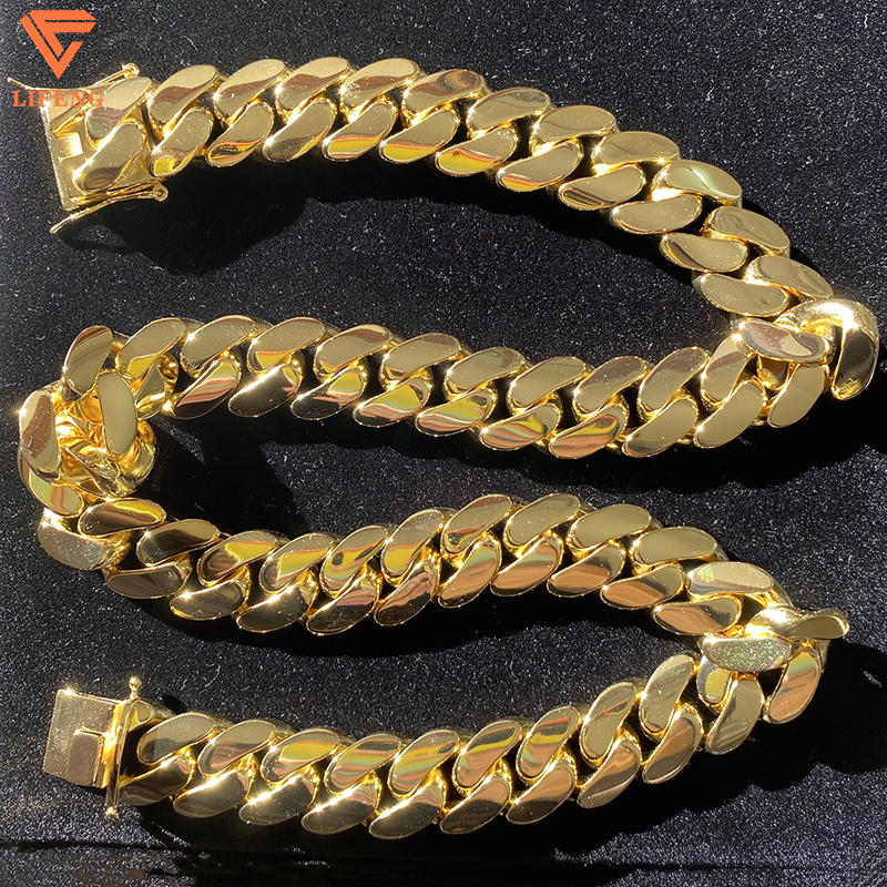 mens gold plated chain