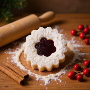 Westmark Linzer <b>Cookie</b> Cutter Rosette Pack Of 6 Baking <b>Tool</b> For Holiday <b>Cookies</b> - Product Image 3