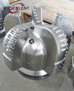 Broca de Perfuração Forjada <span class=keywords><strong>PDC</strong></span> de Diamante Personalizável de 13, 14, <span class=keywords><strong>15</strong></span>, 16, 17, 18 Polegadas para Ferramenta de Perfuração de Poços de Petróleo, Óleo, Água e Rocha Dura - Product Image 4