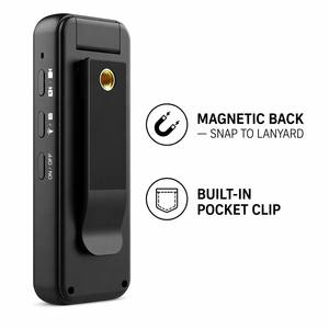 Caméra corporelle 4K WiFi avec objectif rotatif grand angle, enregistreur vidéo portable avec cordon magnétique pour inspection d'atelier et patrouille - Product Image 4