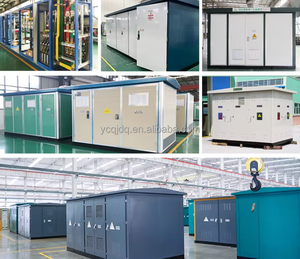 Hochspannungs-Vertikal-Komplettanlage YB Außen-Stromversorgung Maßgefertigte Europäische Box-Typ Umspannwerksbox Vorgefertigte Schaltanlage - Product Image 4