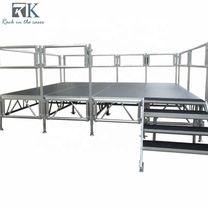 750kg/sqm Load Capacity Outdoor Concert 1Mx2M Aluminum Stage Platform Truss Stage for Event - Product Image 2