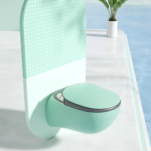 Inodoro Inteligente de Pared de Estilo Moderno <span class=keywords><strong>MYN</strong></span>, Bidé con Descarga Automática, Inodoro Inteligente con Forma de Huevo - Product Image 5